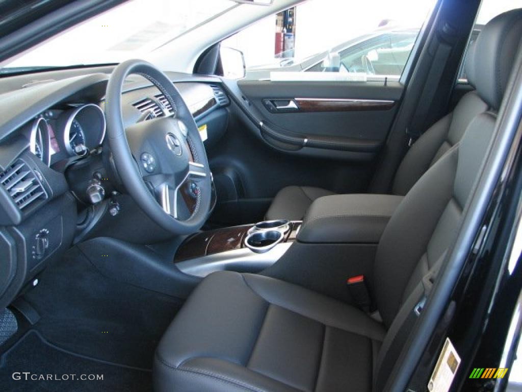 Black Interior 2011 Mercedes-Benz R 350 4Matic Photo #38212937