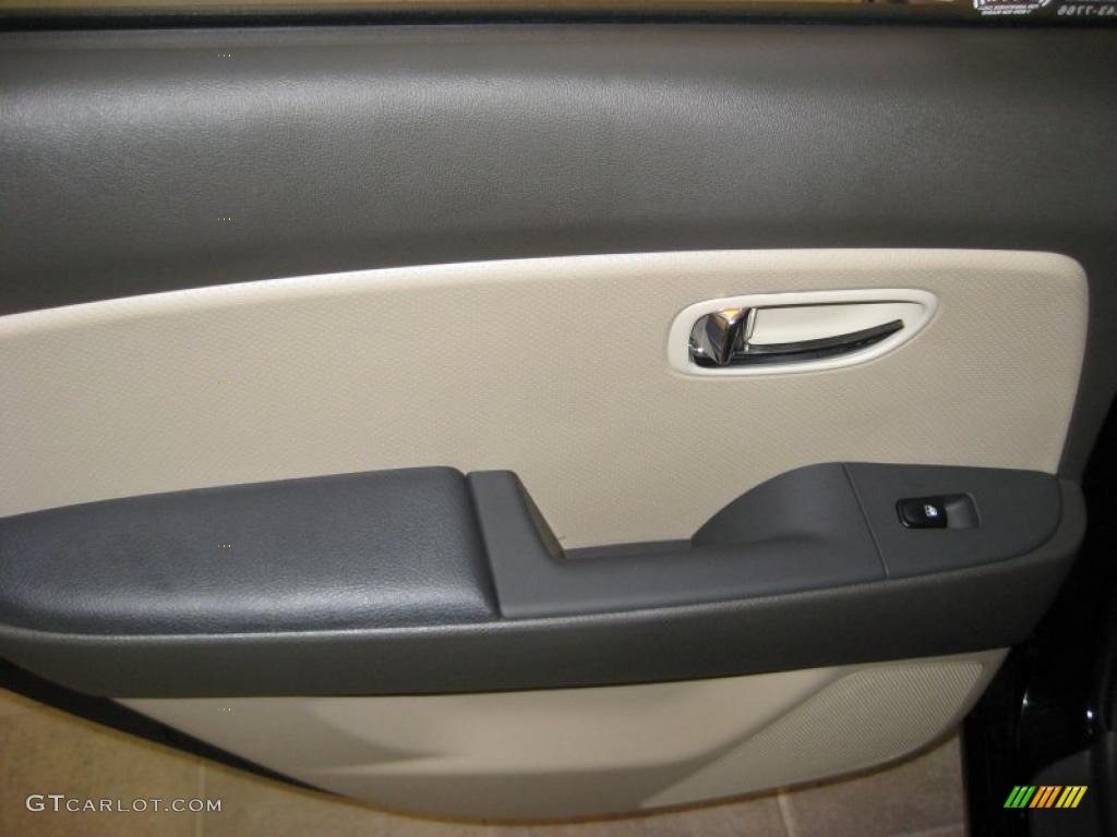 2010 Elantra GLS - Ebony Black / Beige photo #16