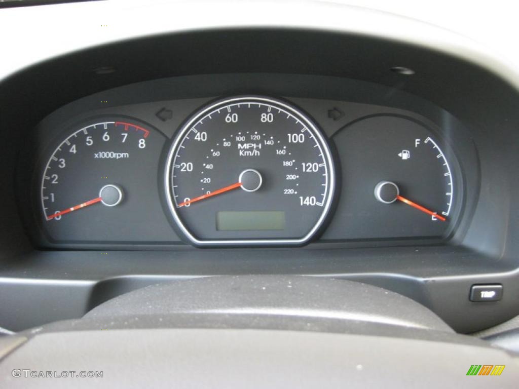 2010 Elantra GLS - Ebony Black / Beige photo #27