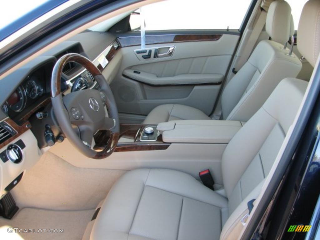 Almond/Mocha Interior 2011 Mercedes-Benz E 350 4Matic Sedan Photo #38213332