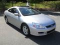 2007 Alabaster Silver Metallic Honda Accord EX Coupe  photo #5