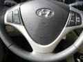 Beige 2011 Hyundai Elantra Touring SE Steering Wheel