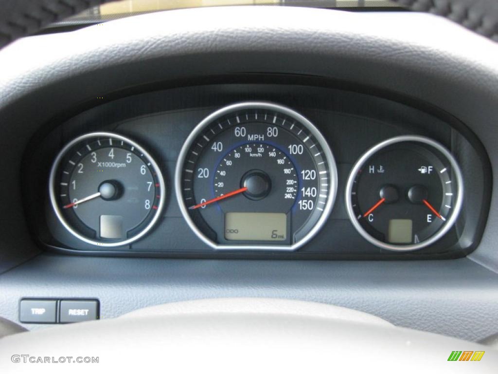 2011 Hyundai Veracruz GLS Gauges Photo #38214788