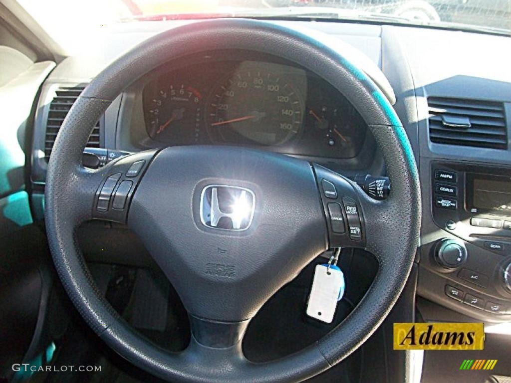 2003 Accord EX Coupe - Sapphire Blue Pearl / Black photo #13