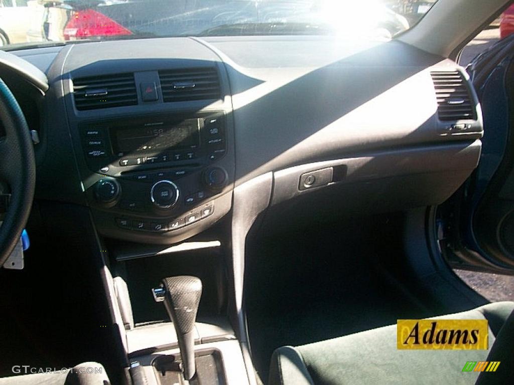 2003 Accord EX Coupe - Sapphire Blue Pearl / Black photo #21