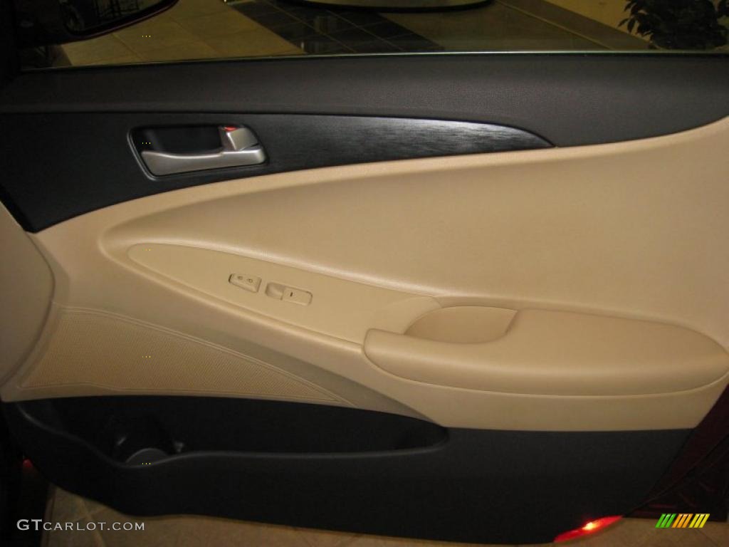 2011 Sonata GLS - Venetian Red / Camel photo #19