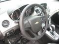 Jet Black/Medium Titanium Steering Wheel Photo for 2011 Chevrolet Cruze #38216388