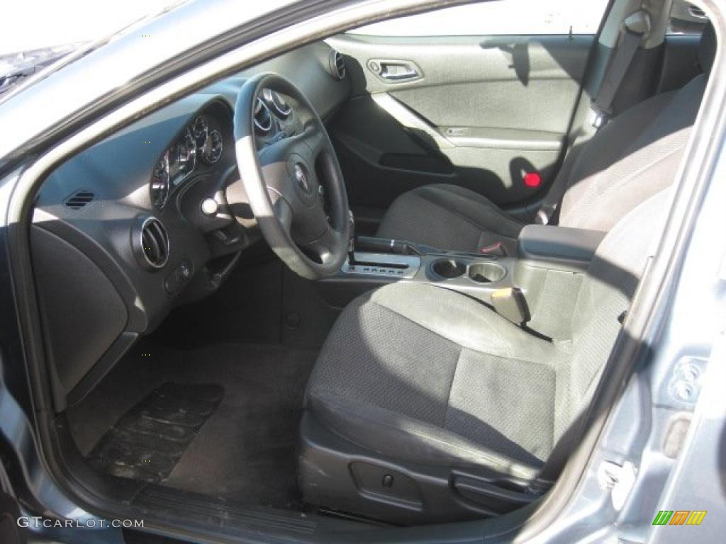 2006 G6 Sedan - Stealth Gray Metallic / Light Taupe photo #2