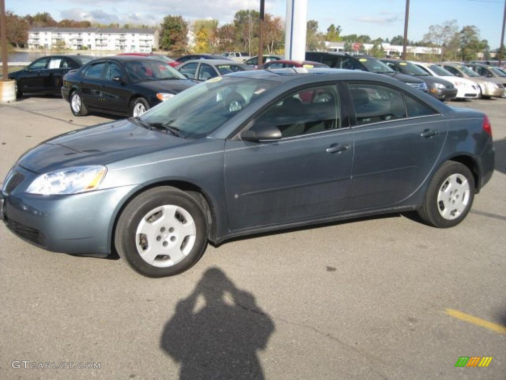 2006 G6 Sedan - Stealth Gray Metallic / Light Taupe photo #10