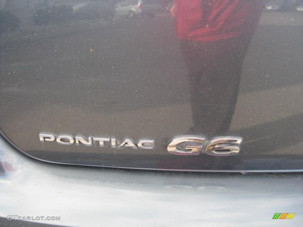 2006 G6 Sedan - Stealth Gray Metallic / Light Taupe photo #16