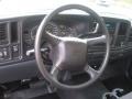 Graphite Gray 2002 Chevrolet Silverado 1500 Work Truck Regular Cab Steering Wheel