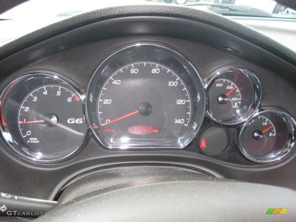 2006 G6 Sedan - Stealth Gray Metallic / Light Taupe photo #23