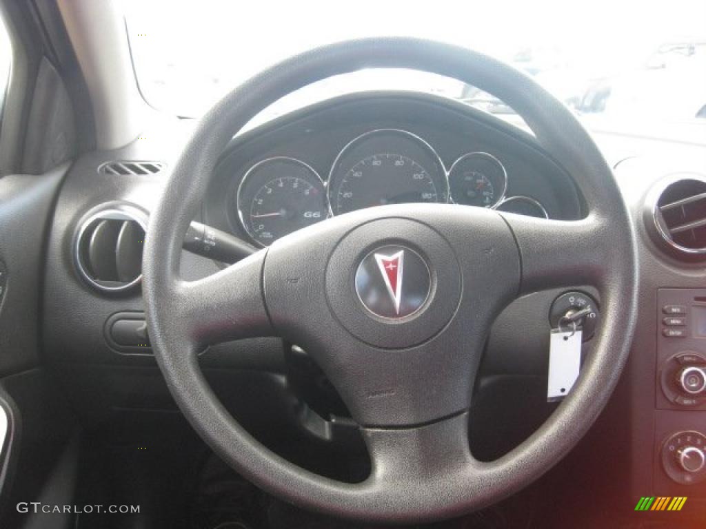 2006 G6 Sedan - Stealth Gray Metallic / Light Taupe photo #24