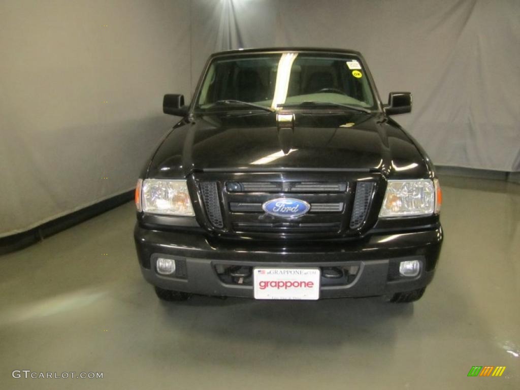 2006 Ranger Sport SuperCab 4x4 - Black / Medium Dark Flint photo #2