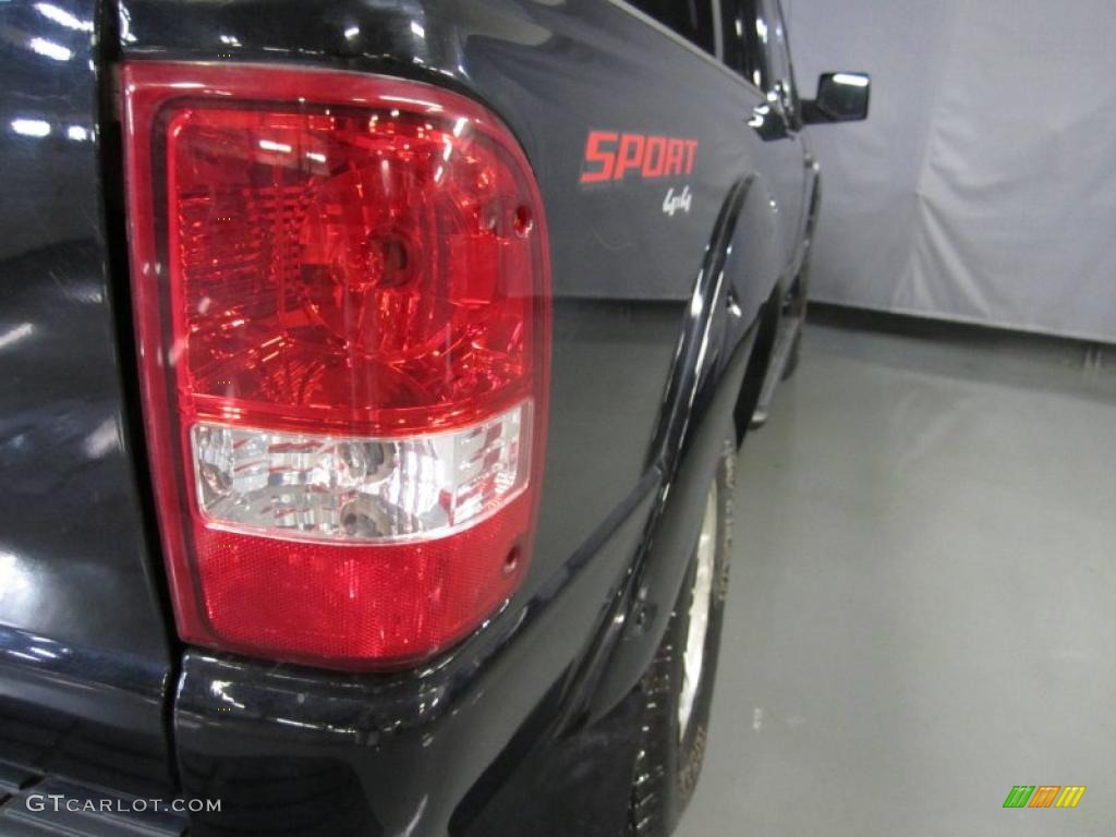 2006 Ranger Sport SuperCab 4x4 - Black / Medium Dark Flint photo #10