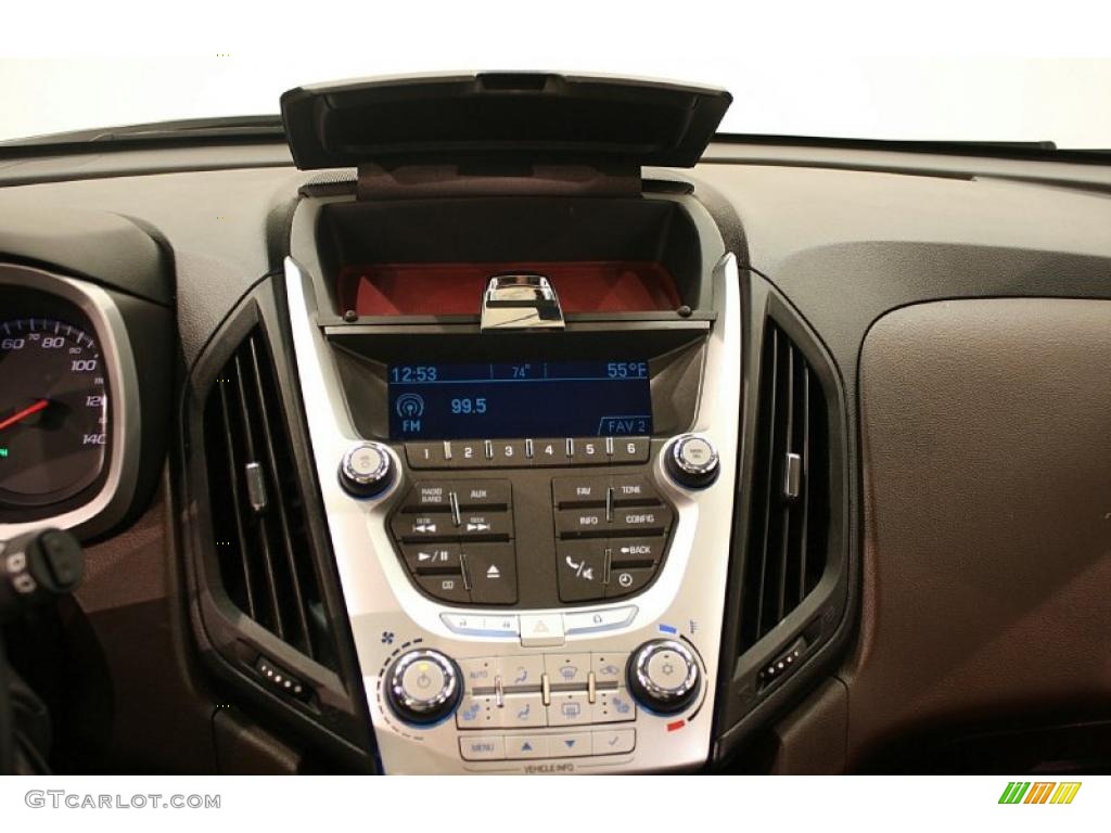 2010 Equinox LTZ - Gold Mist Metallic / Jet Black/Brownstone photo #18