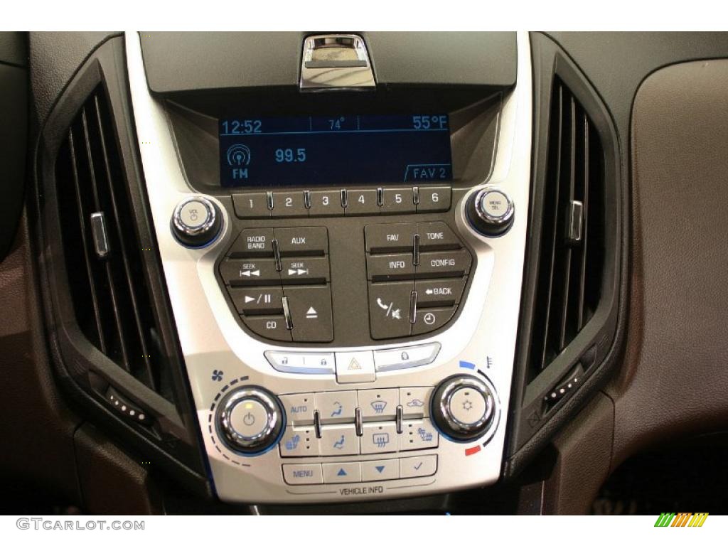 2010 Equinox LTZ - Gold Mist Metallic / Jet Black/Brownstone photo #20