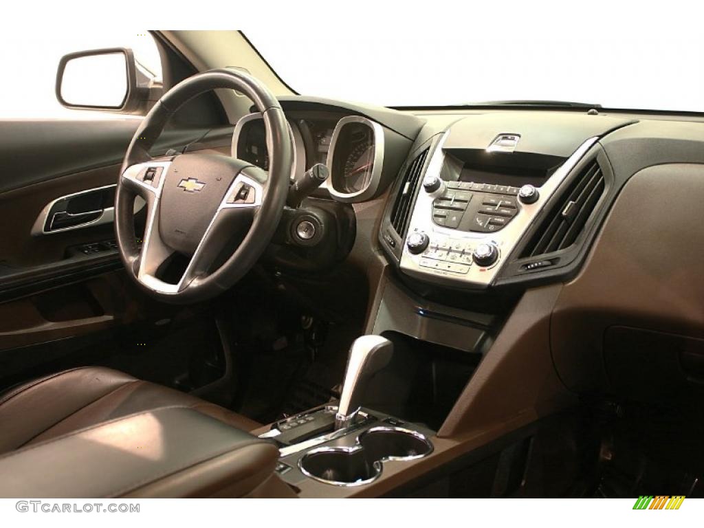 2010 Equinox LTZ - Gold Mist Metallic / Jet Black/Brownstone photo #22