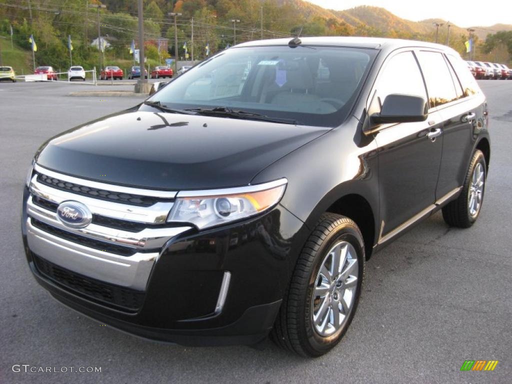 Tuxedo Black Metallic 2011 Ford Edge SEL Exterior Photo #38217464