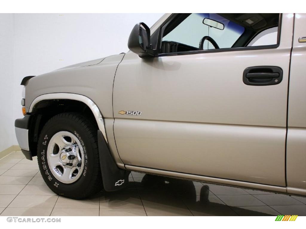 1999 Silverado 1500 Regular Cab - Light Pewter Metallic / Graphite photo #17