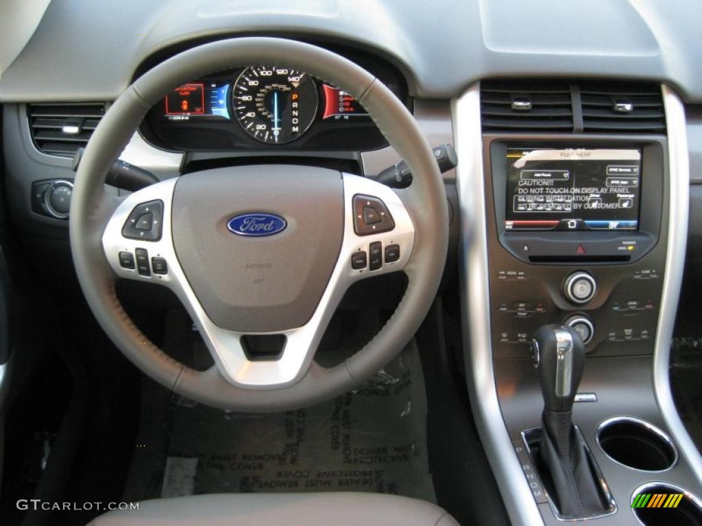2011 Ford Edge SEL Medium Light Stone Dashboard Photo #38217736