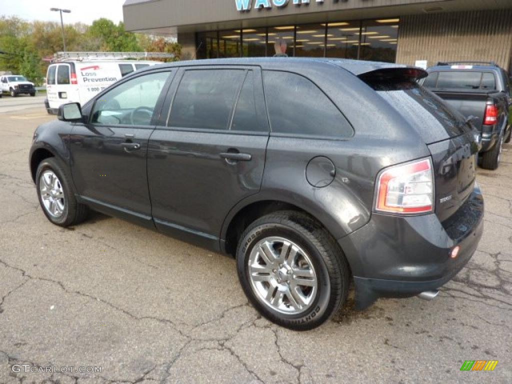 2007 Edge SEL Plus AWD - Carbon Metallic / Charcoal Black photo #2