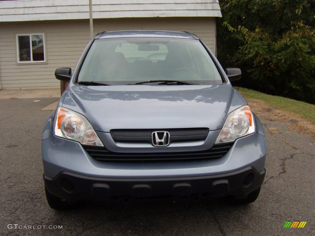 2007 CR-V LX - Glacier Blue Metallic / Gray photo #2