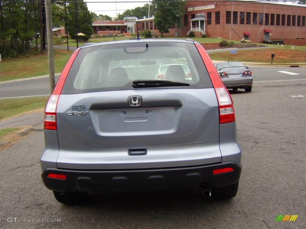 2007 CR-V LX - Glacier Blue Metallic / Gray photo #4
