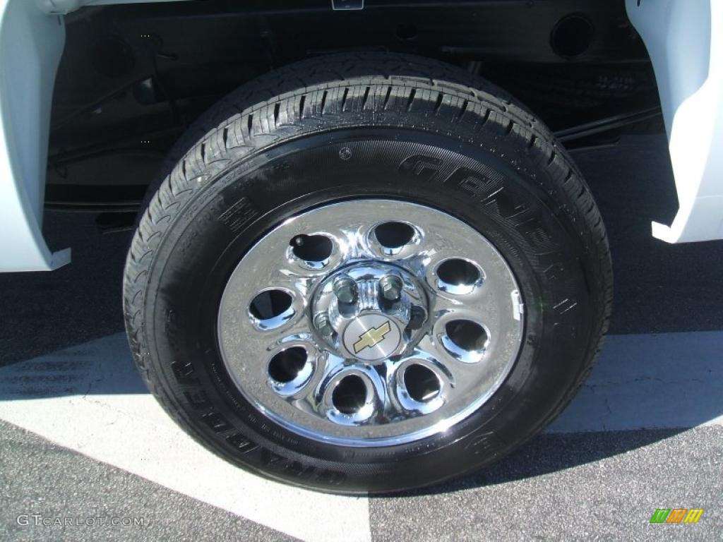 2011 Chevrolet Silverado 1500 LS Extended Cab Wheel Photo #38220565