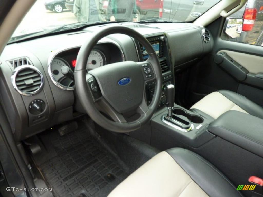 2009 Ford Explorer Sport Trac Limited V8 4x4 Charcoal Black Dashboard Photo #38220725