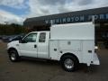 Oxford White - F250 Super Duty XL SuperCab 4x4 Chassis Photo No. 2