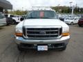 Oxford White - F250 Super Duty XL SuperCab 4x4 Chassis Photo No. 6