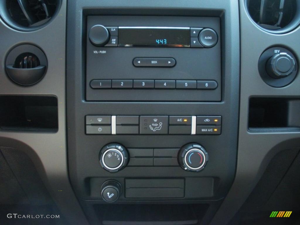 2010 F150 XL Regular Cab - Ingot Silver Metallic / Medium Stone photo #8