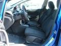 Charcoal Black/Blue Cloth Interior Photo for 2011 Ford Fiesta #38222673