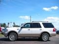 2011 White Platinum Tri-Coat Ford Expedition King Ranch  photo #2