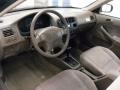 Beige 1998 Honda Civic LX Sedan Dashboard