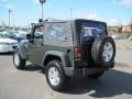 2008 Jeep Green Metallic Jeep Wrangler Rubicon 4x4  photo #3