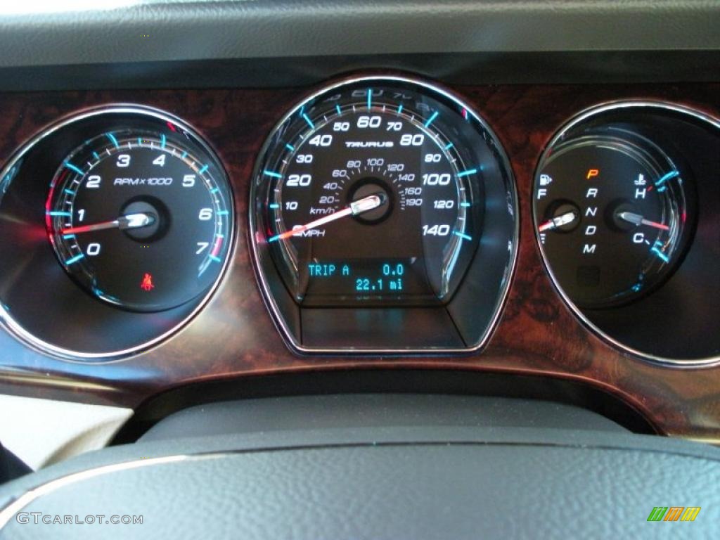 2011 Ford Taurus Limited Gauges Photo #38224713