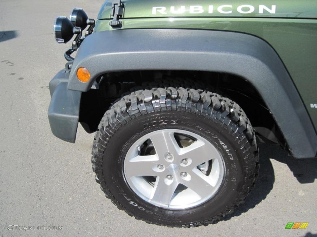 2008 Jeep Wrangler Rubicon 4x4 Wheel Photo #38224721