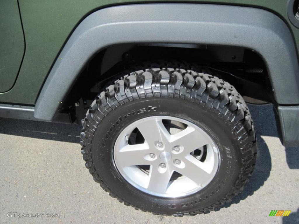 2008 Jeep Wrangler Rubicon 4x4 Wheel Photo #38224733