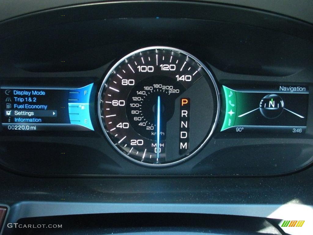 2011 Ford Edge Limited Gauges Photo #38225633