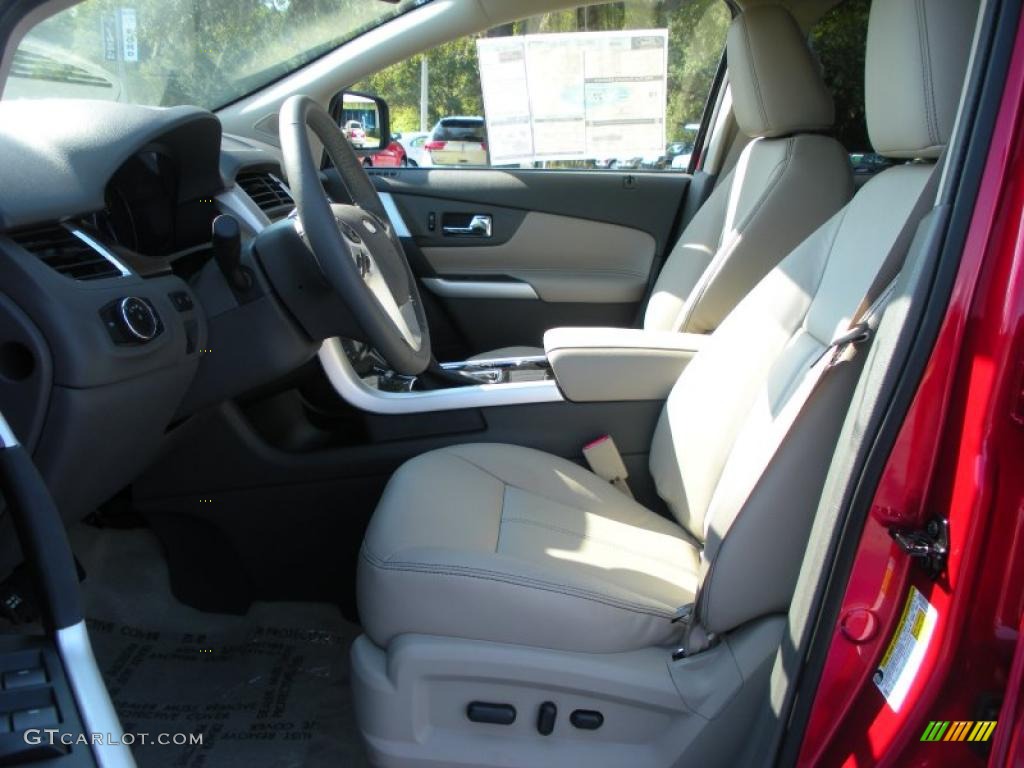 Medium Light Stone Interior 2011 Ford Edge Limited Photo #38225733