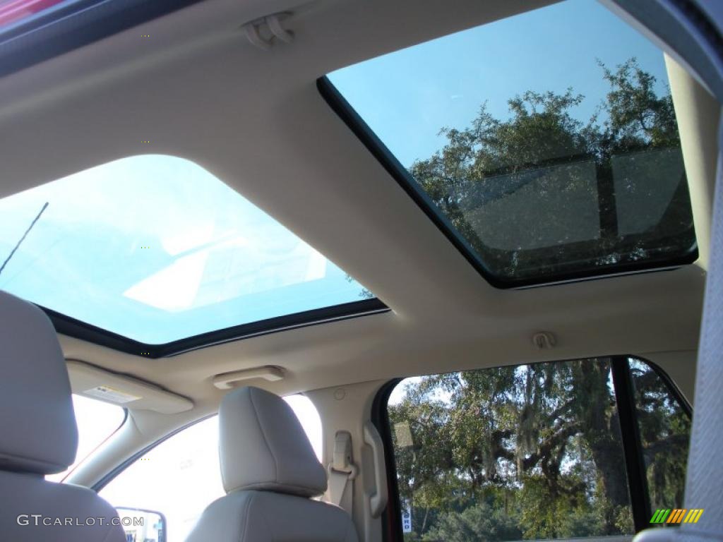 Medium Light Stone Interior 2011 Ford Edge Limited Photo #38225765