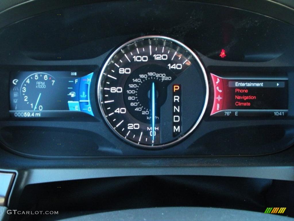 2011 Ford Edge Limited Gauges Photo #38225781