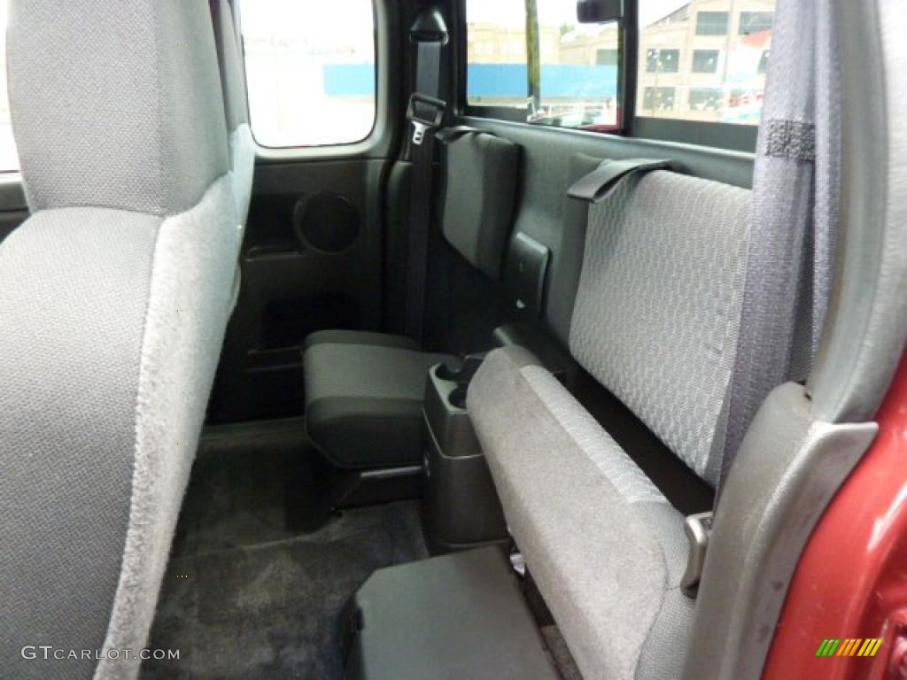 Ebony Interior 2008 Chevrolet Colorado LT Extended Cab 4x4 Photo #38227121