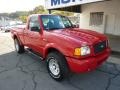 2003 Bright Red Ford Ranger Edge Regular Cab 4x4  photo #3