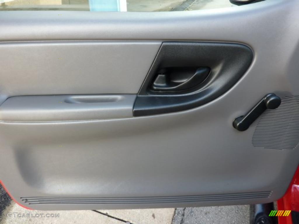 Dark Graphite Interior 2003 Ford Ranger Edge Regular Cab 4x4 Photo #38227305