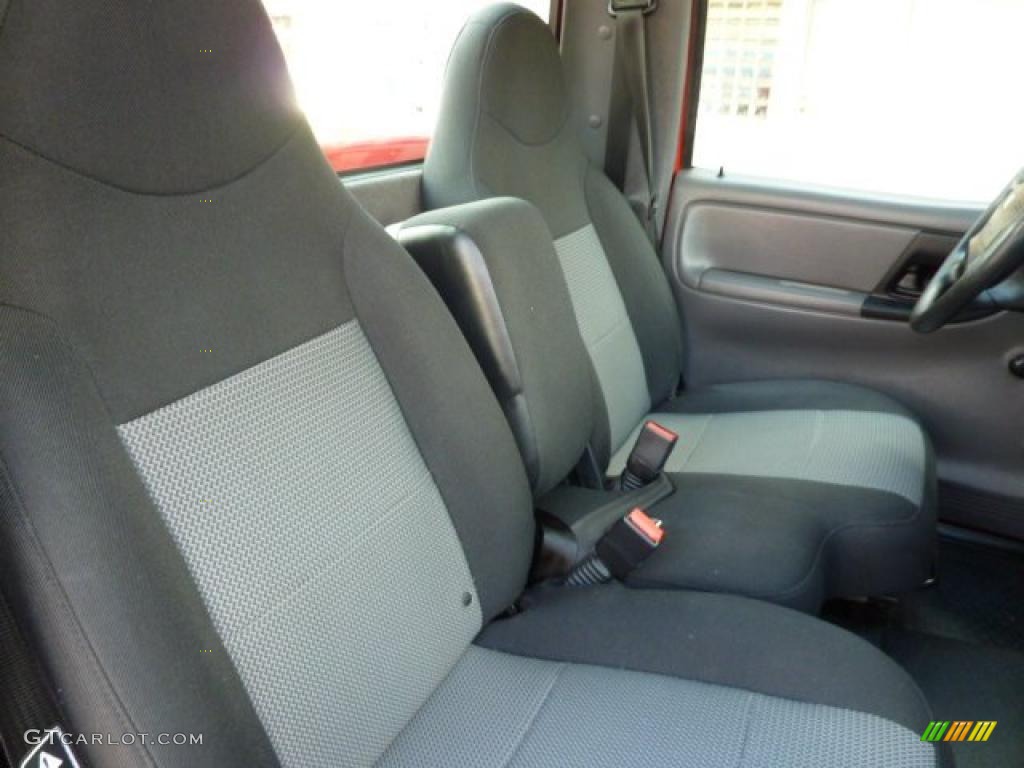 Dark Graphite Interior 2003 Ford Ranger Edge Regular Cab 4x4 Photo #38227321
