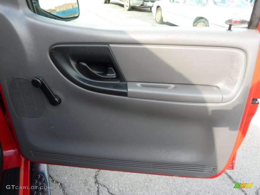 Dark Graphite Interior 2003 Ford Ranger Edge Regular Cab 4x4 Photo #38227353