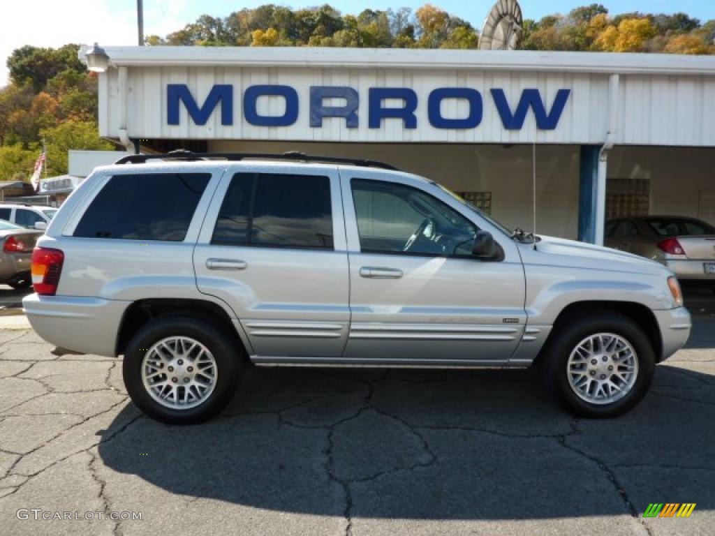 2004 Grand Cherokee Limited 4x4 - Bright Silver Metallic / Dark Slate Gray photo #1